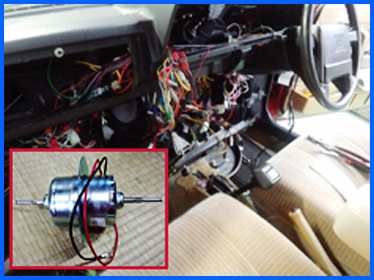 ヒーターからの異音